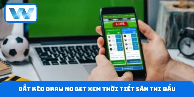 Bắt kèo Draw No Bet xem thời tiết sân thi đấu